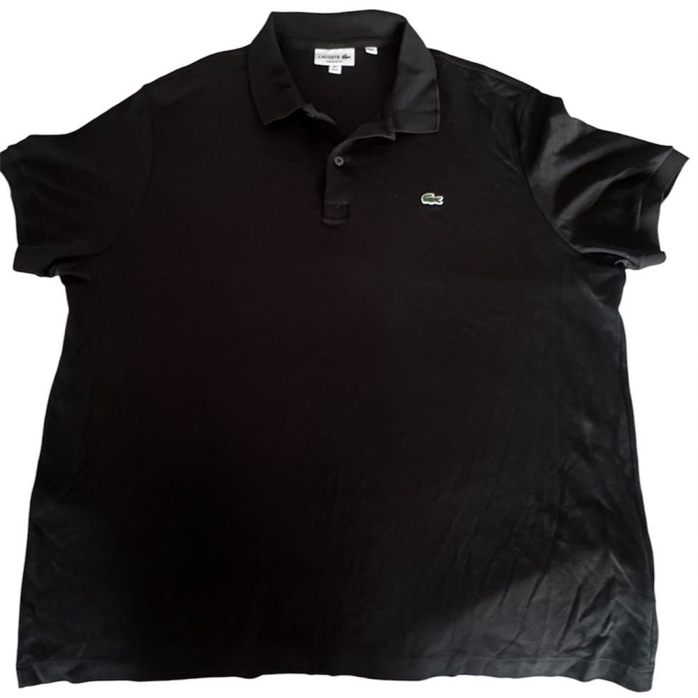 Lacoste black polo shirt in XXL #polo #preppy